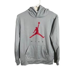 Jordan Jacket (Jumpman Nike) DK GREY HEATHER IM#657929 -XL Boys